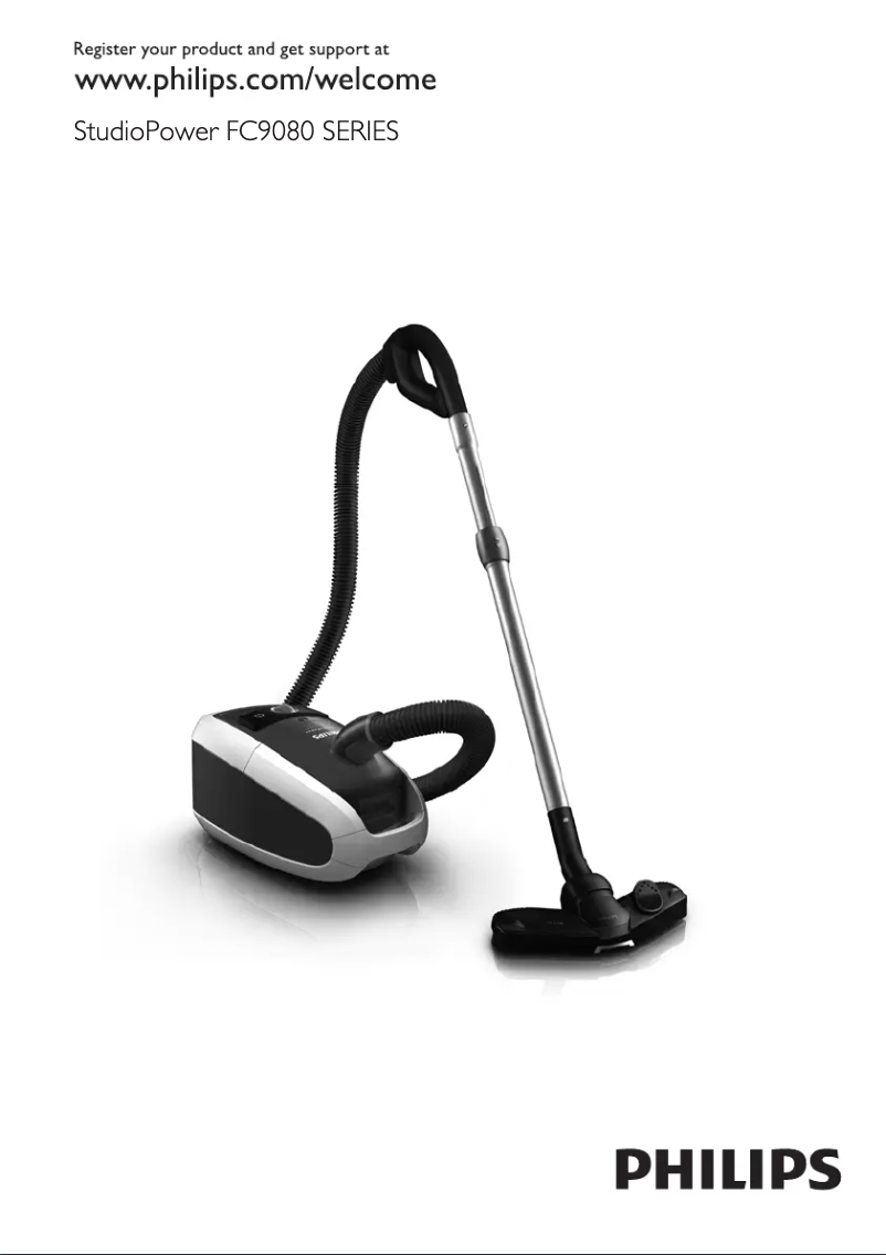 First page image of the manual for Studio FC9082