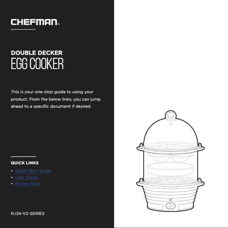 Page 1 of the manual User Manual Chefman RJ24-V2-DD