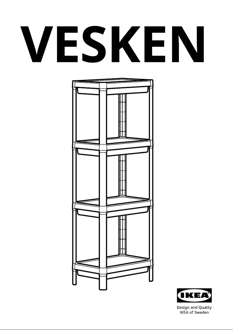 First page image of the manual for VESKEN 203.078.67