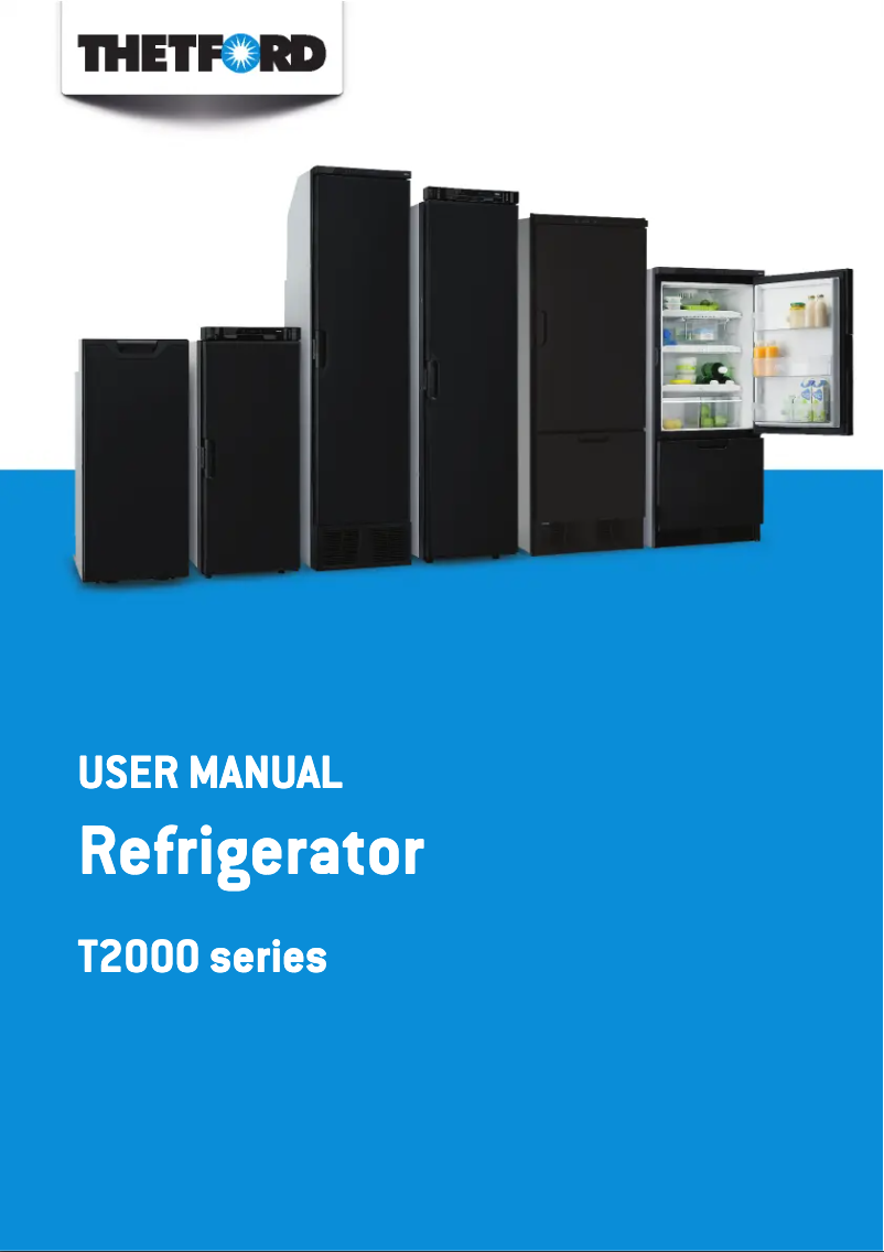 First page image of the manual for T2000