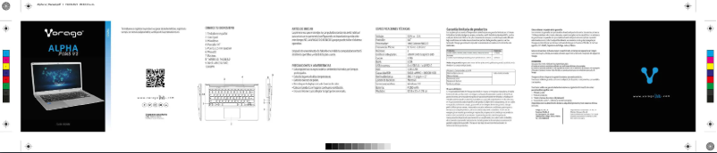 First page image of the manual for ALPHA PLUS V2 N4020