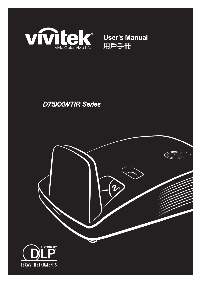 Image de la première page du manuel de l'appareil D755WTIR