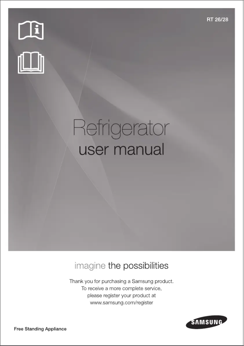 First page image of the manual for RT28H3000SE