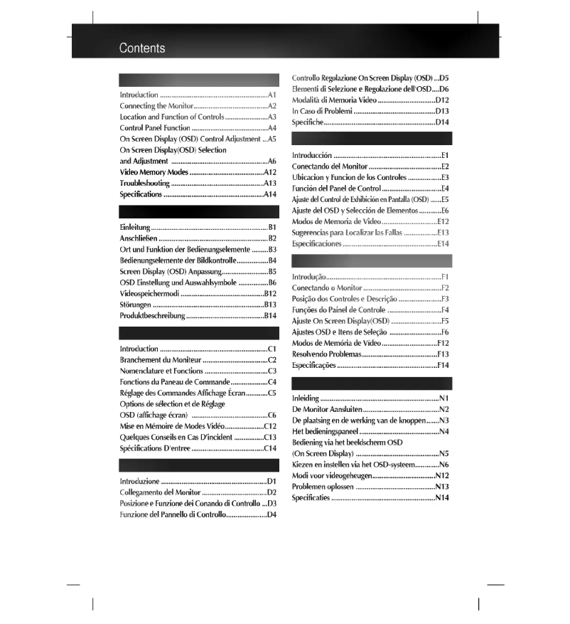 Page 1 of the manual User Manual LG CS990E