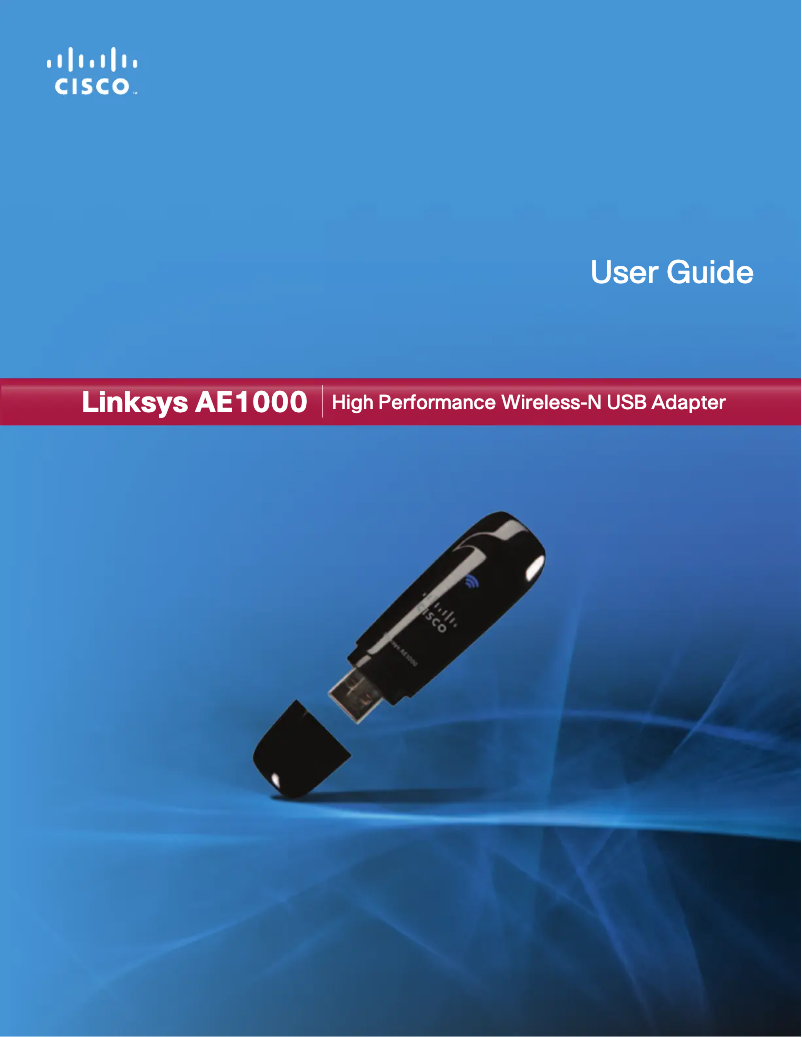 First page image of the manual for AE1000