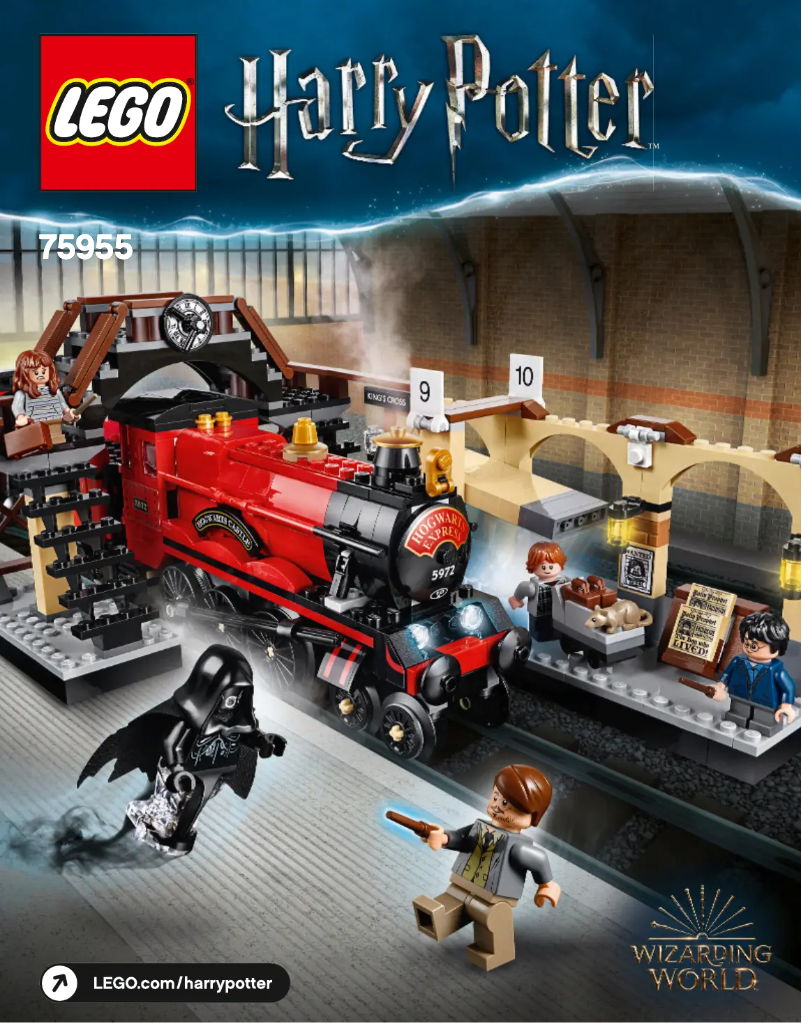 Page 1 of the manual User Manual Lego Harry Potter 75955