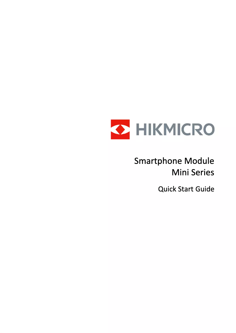 First page image of the manual for Mini2Plus