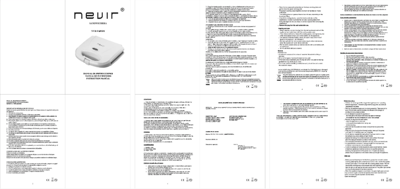 First page image of the manual for NVR-9469 SM