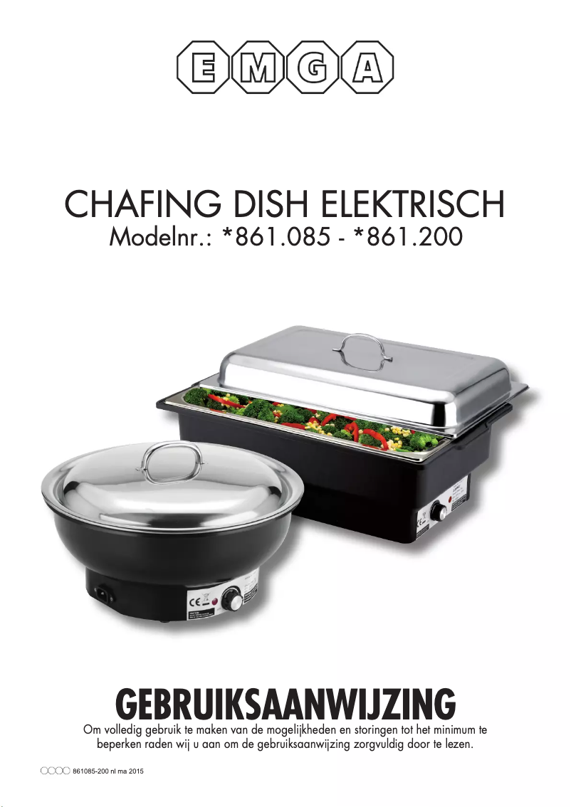 First page image of the manual for 861085