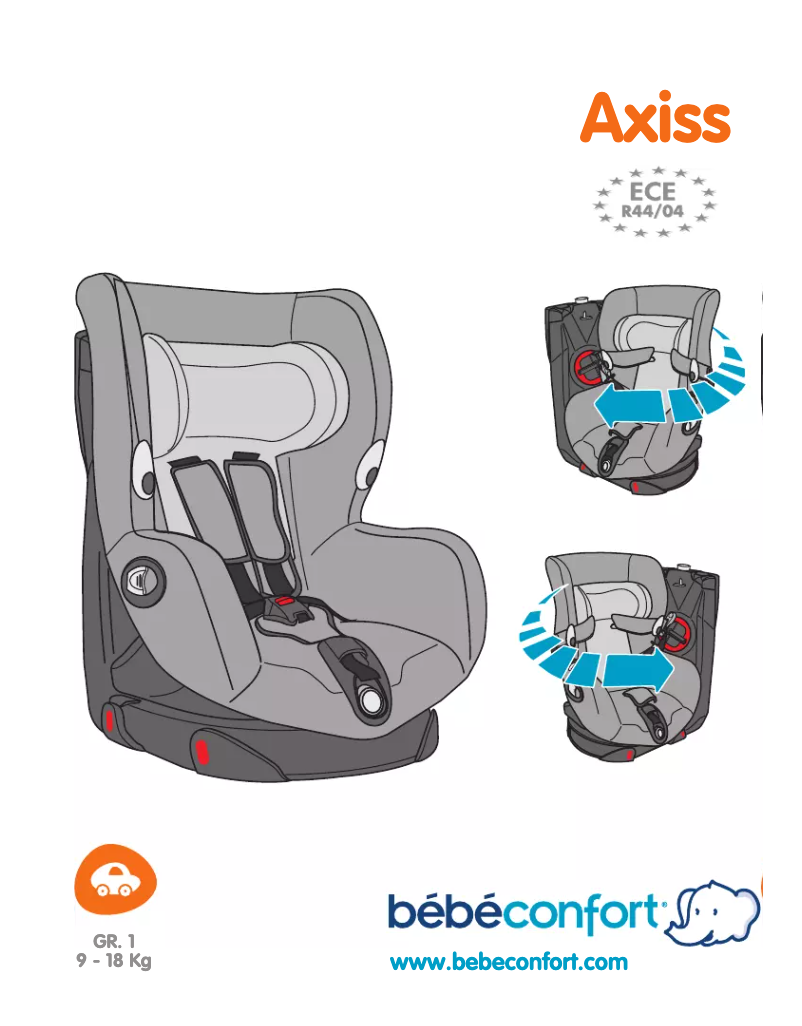 First page image of the manual for Axiss