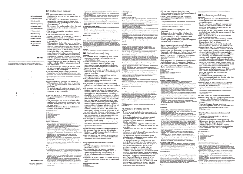 First page image of the manual for RK-6133