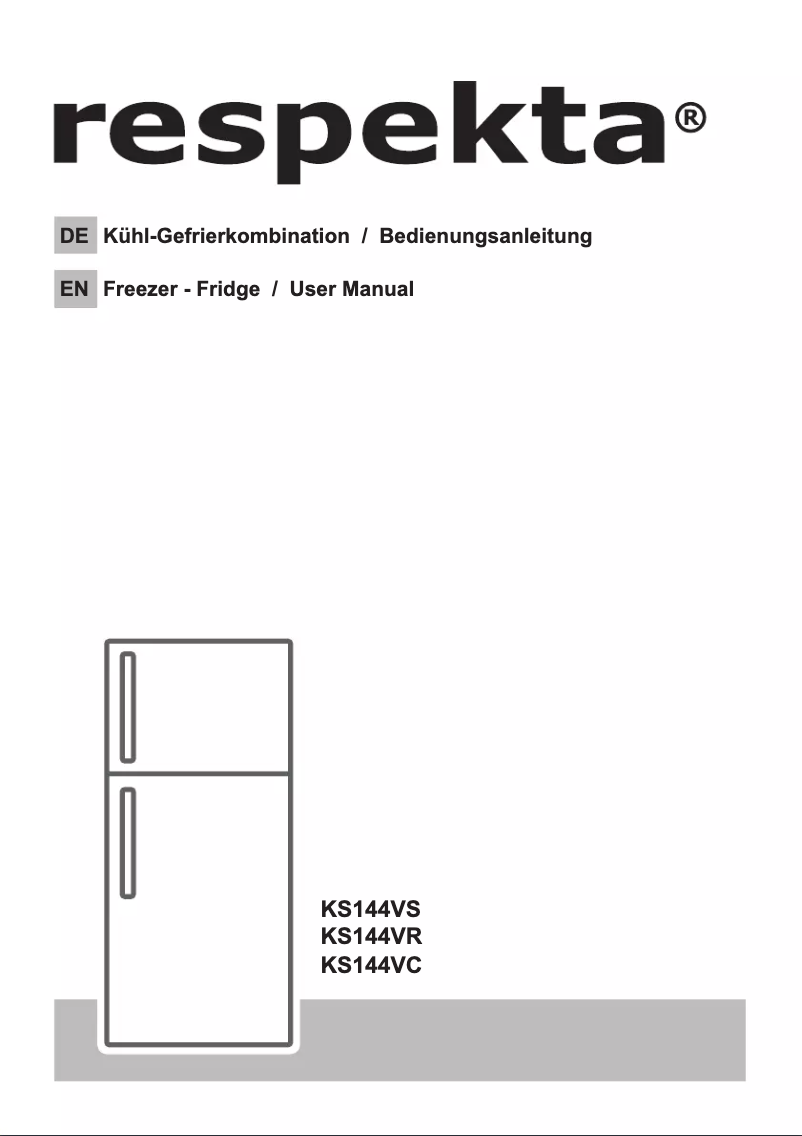 First page image of the manual for Bento KS144VC