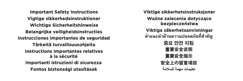 Page 1 of the manual Safety Instructions Bose Frames Soprano