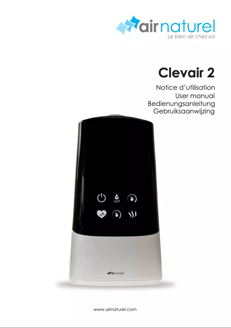 Page 1 of the manual User Manual Air&Me Clevair 2