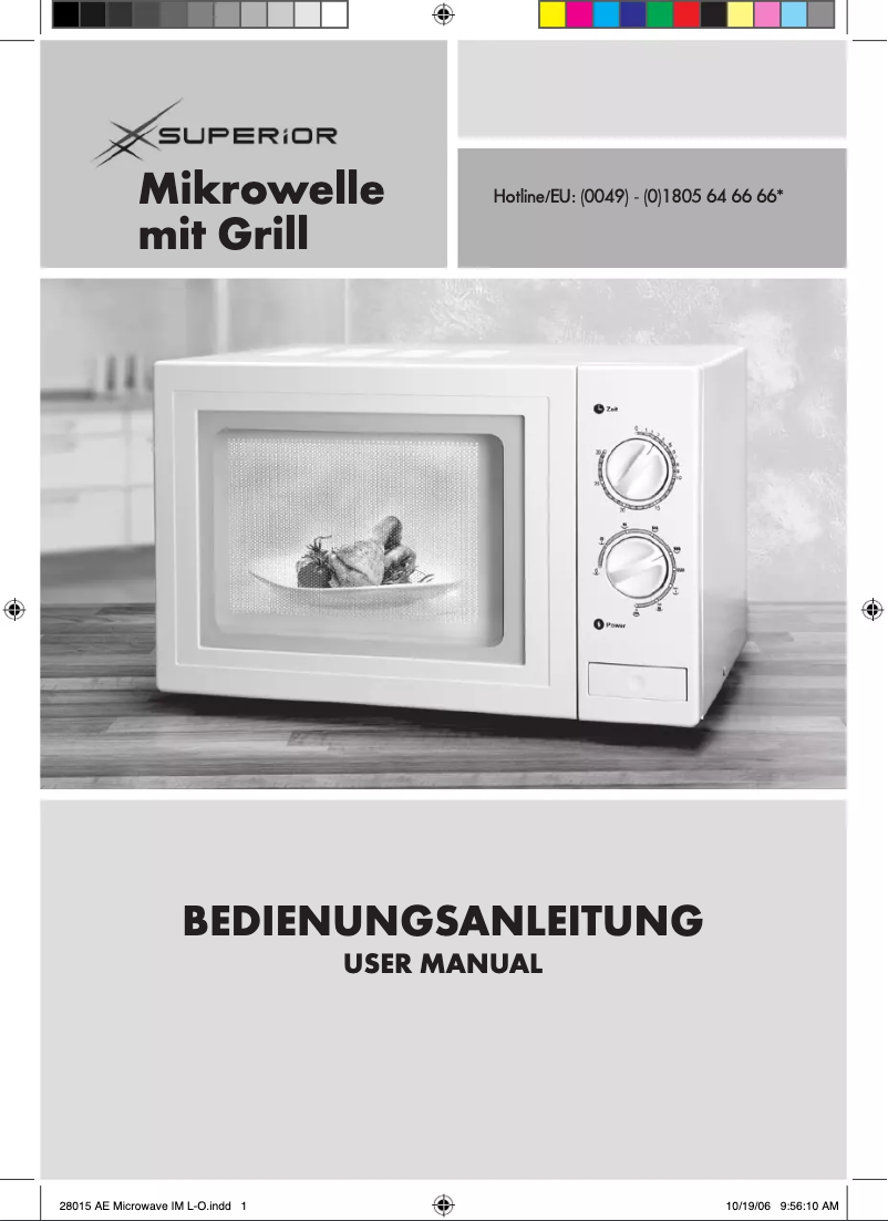 First page image of the manual for WD700J17-2