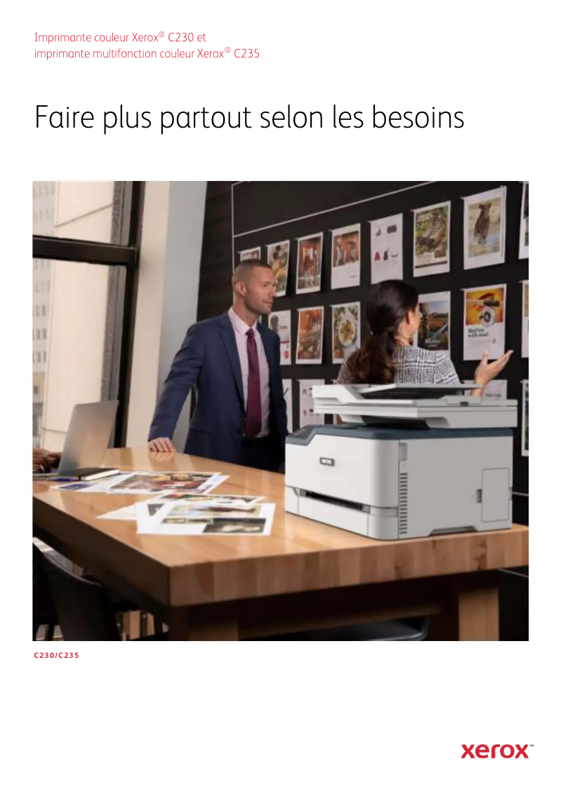 First page image of the manual for C235