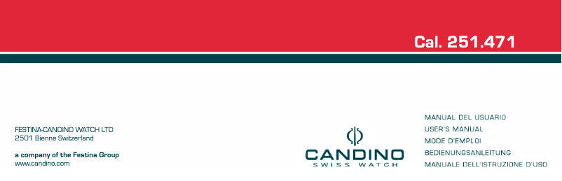 First page image of the manual for C4334