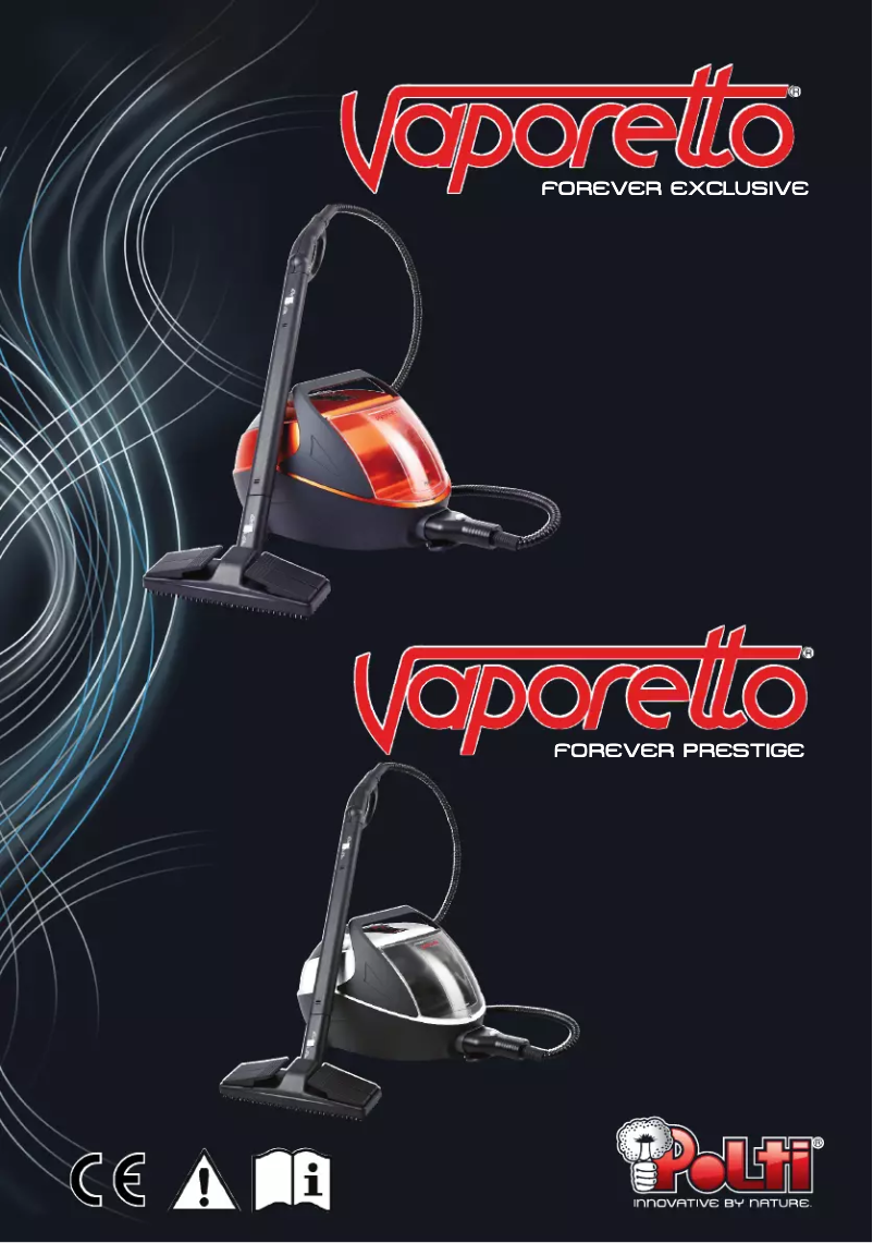First page image of the manual for Vaporetto Forever Prestige