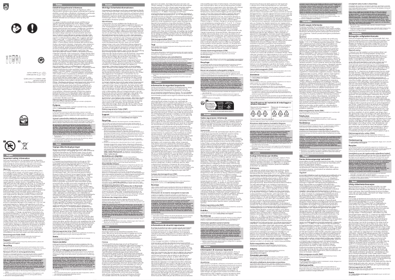 Page 1 of the manual User Manual Philips Series 3000 BT3238