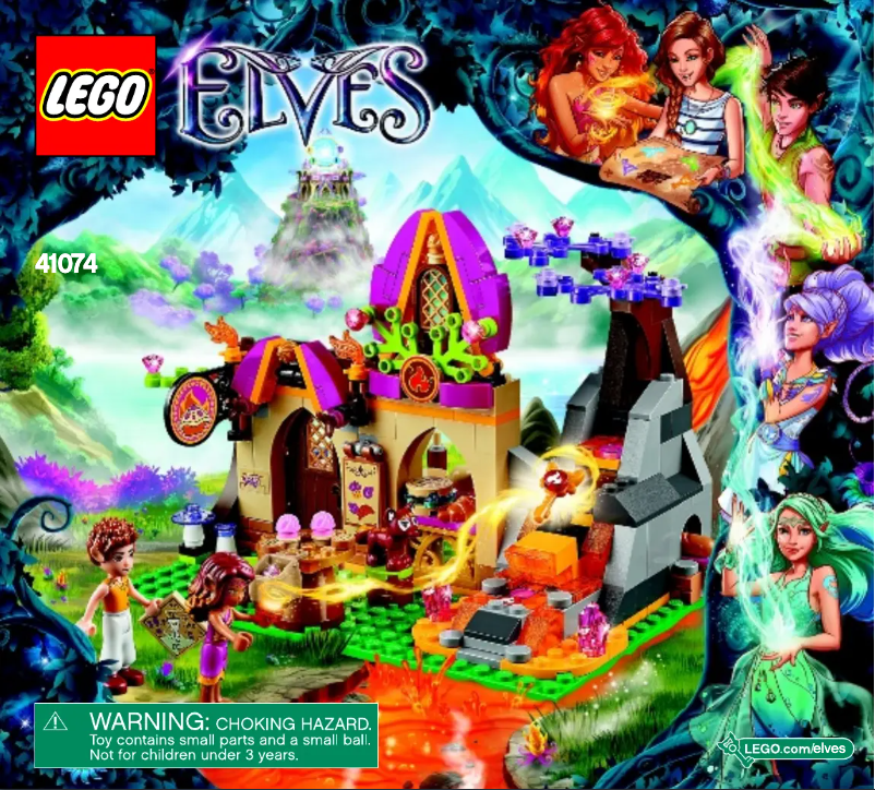 First page image of the manual for Elves 41074