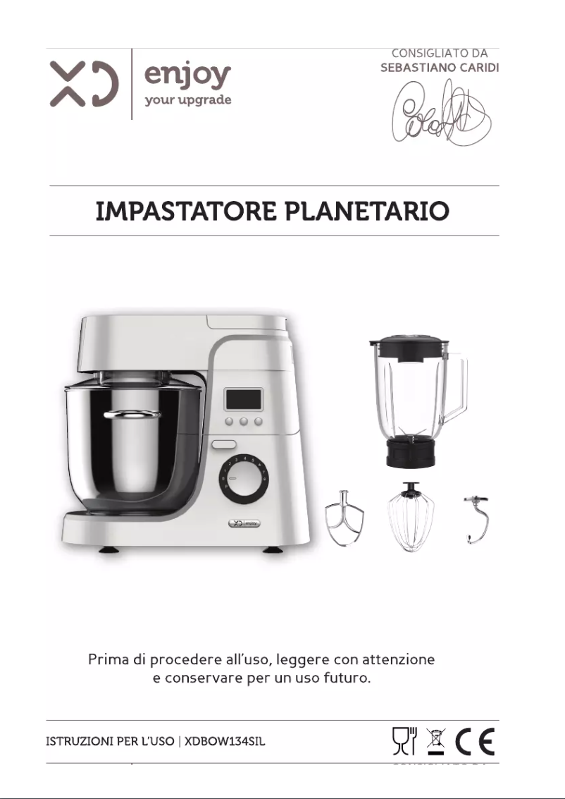 First page image of the manual for BOW134SIL