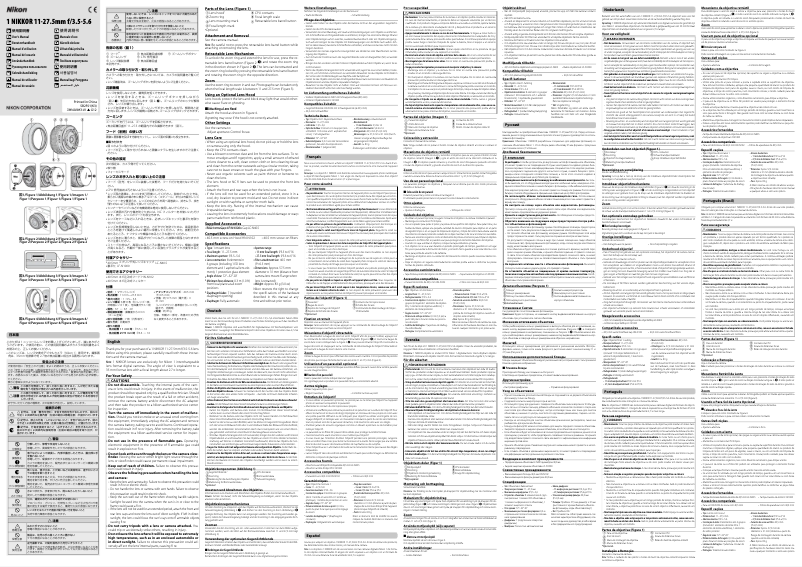 Page 1 of the manual User Manual Nikon 1 Nikkor 11-27.5 mm