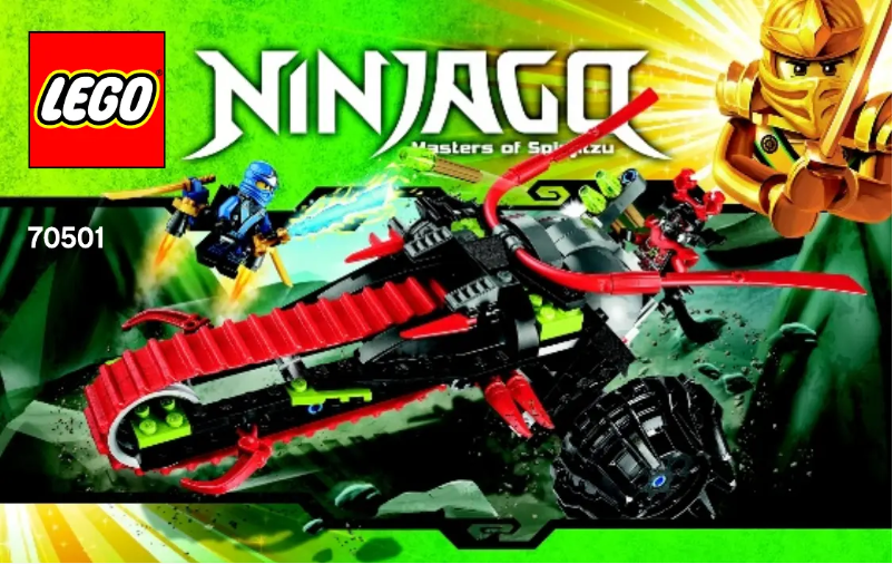 Page 1 of the manual User Manual Lego Ninjago 70501
