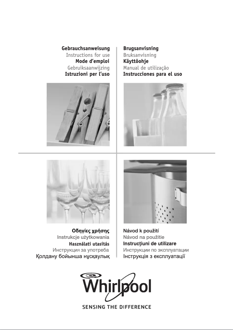 Page 1 of the manual User Manual Whirlpool AWO/C 8350