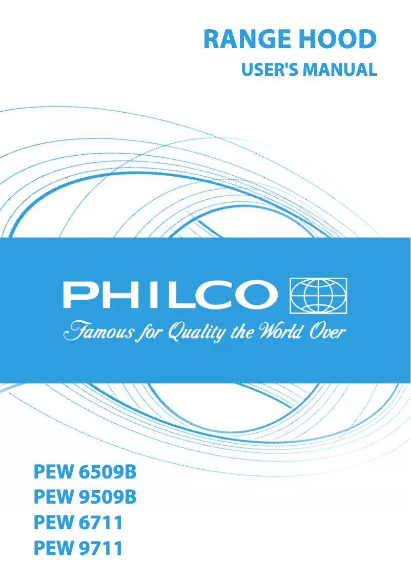 Page 1 of the manual User Manual Philco PEW 6711