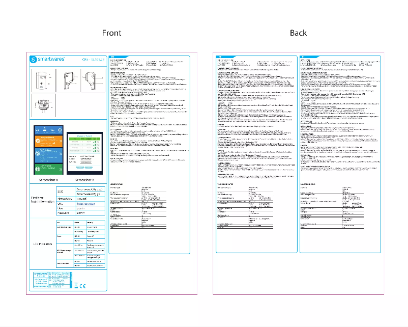 First page image of the manual for CR3