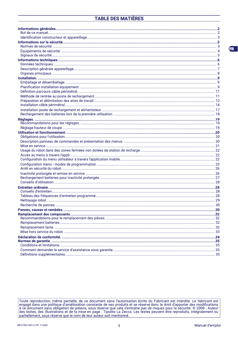 Page 1 of the manual User Manual Ambrogio L15 Deluxe