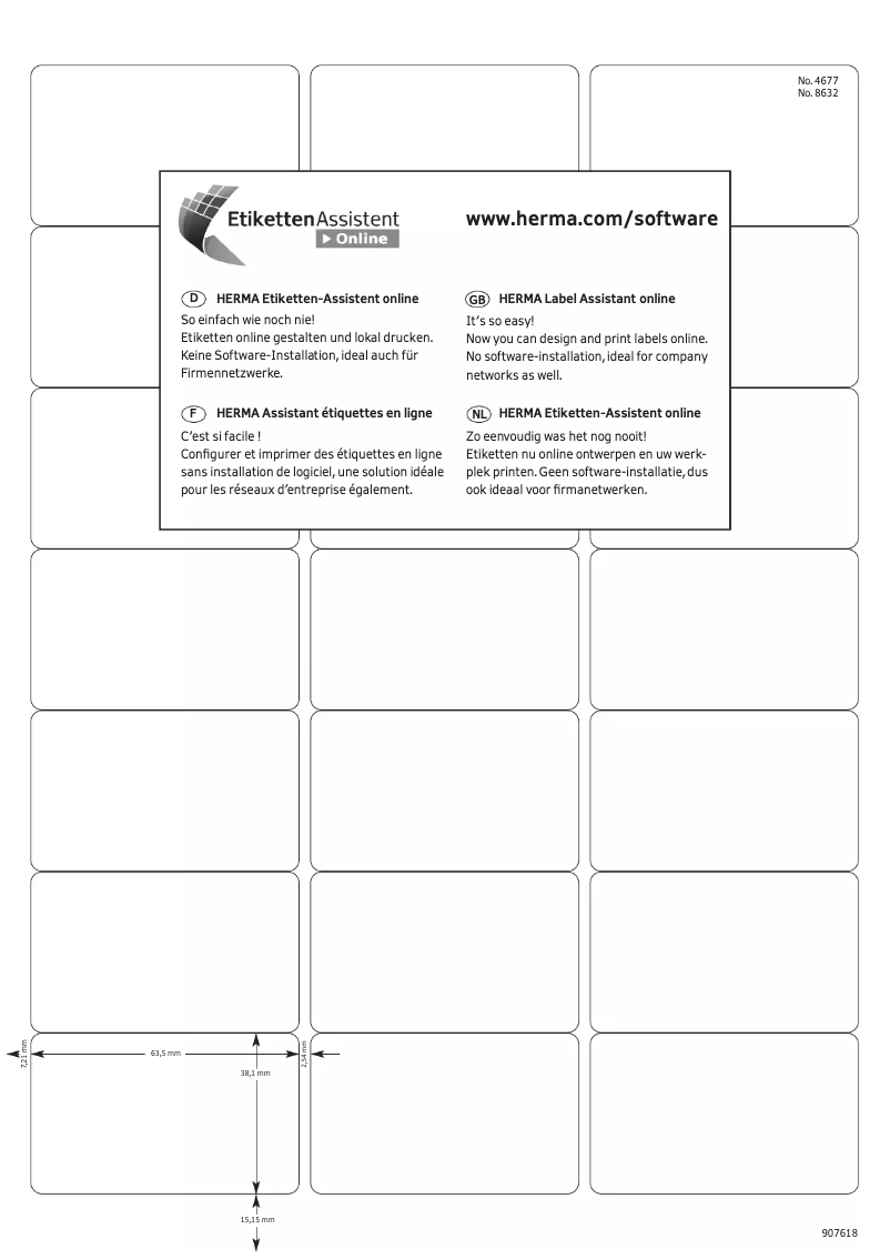 Image de la première page du manuel de l'appareil 8632