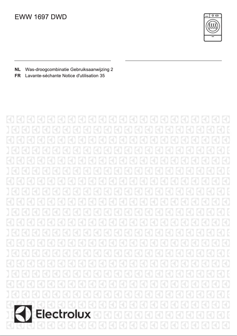 First page image of the manual for EWW1697DWD