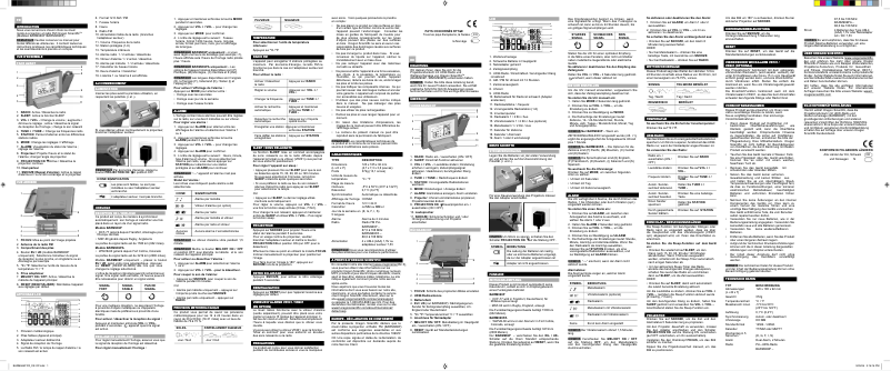 First page image of the manual for BARM 969P-T