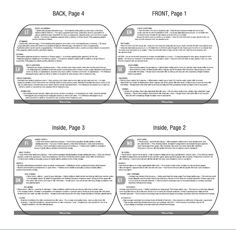 First page image of the manual for KRD-1000