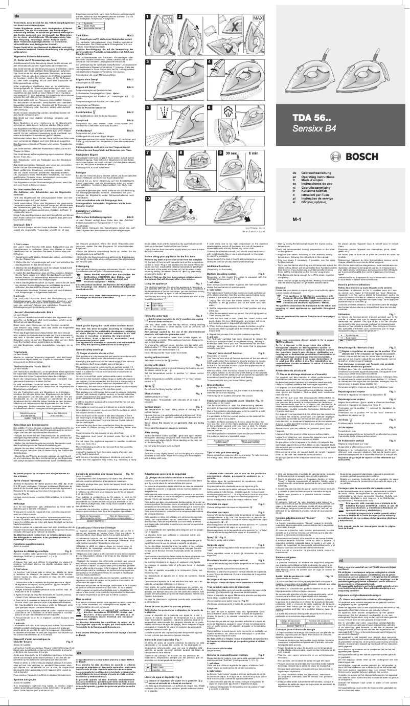 Page 1 of the manual User Manual Bosch Sensixx B4 TDA5601