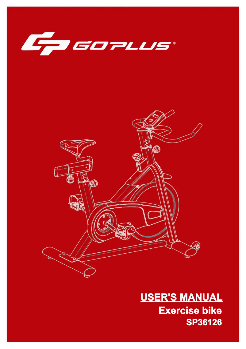 First page image of the manual for SP36126