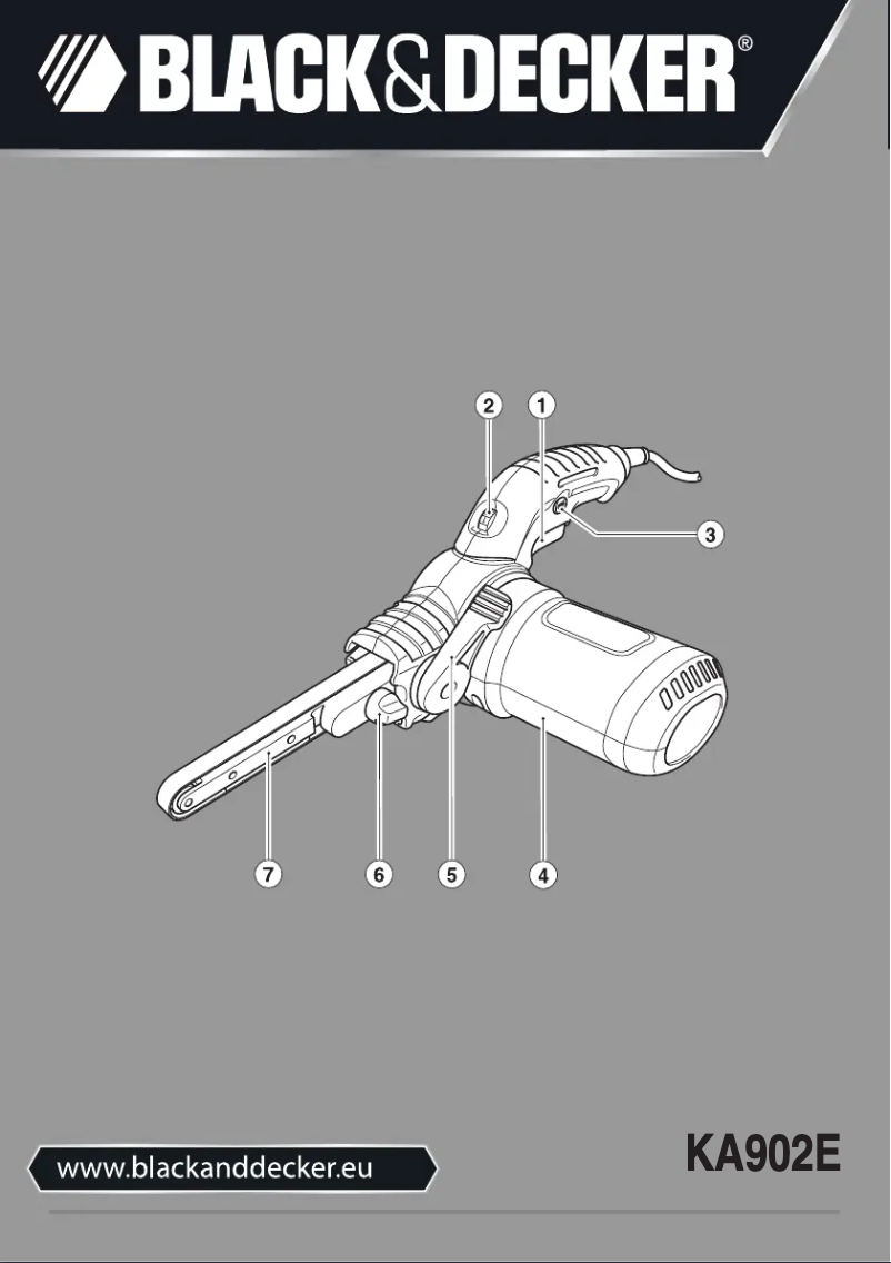 First page image of the manual for KA902E