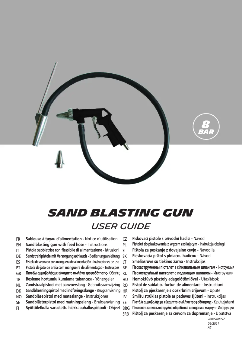 First page image of the manual for G-561H