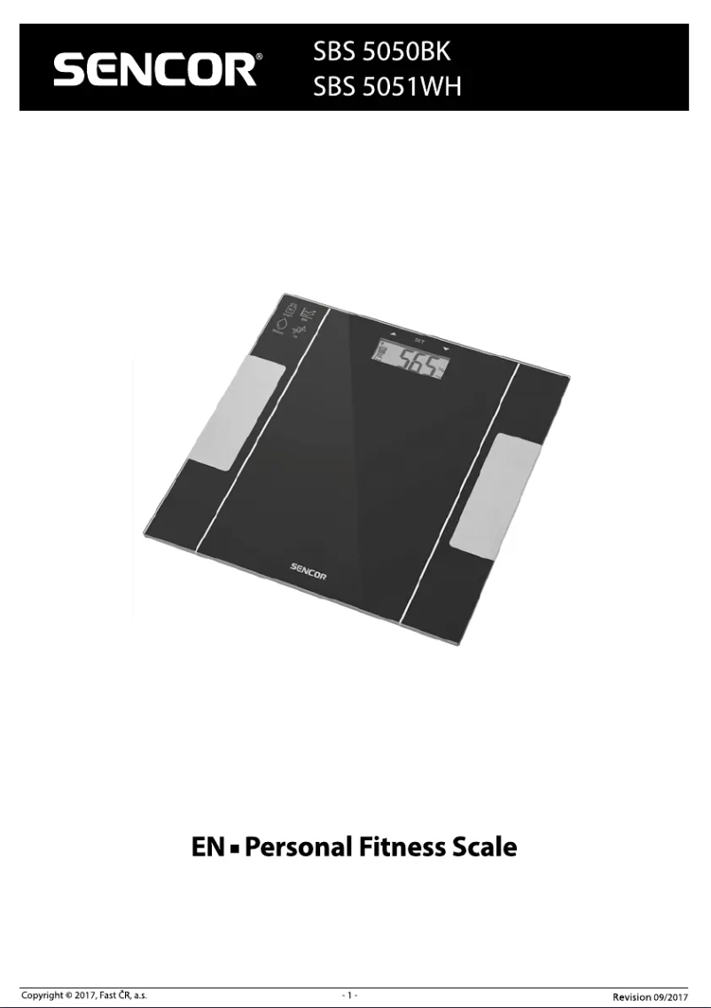 First page image of the manual for SBS 5051BK