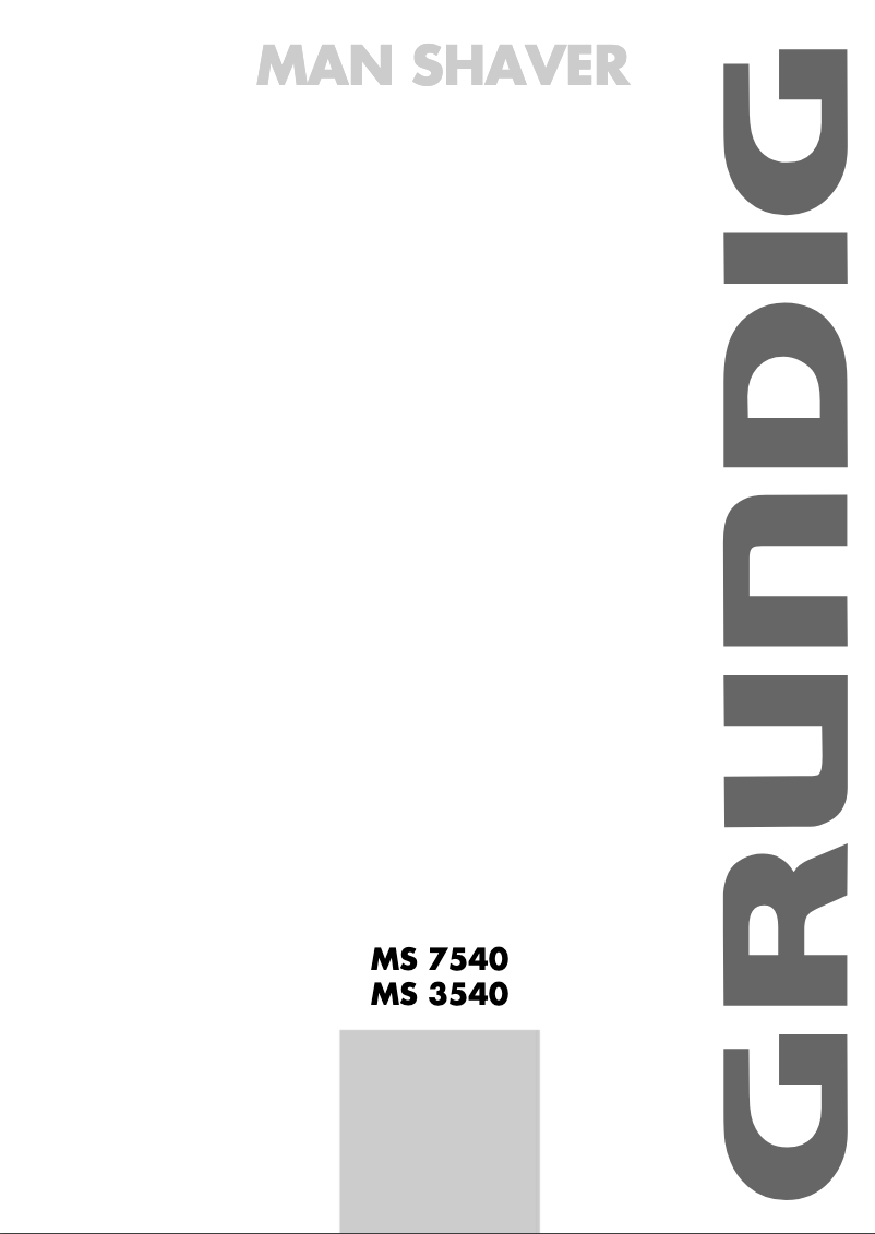 Page 1 of the manual User Manual Grundig MS 3540