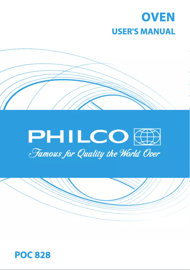 First page image of the manual for POC 828