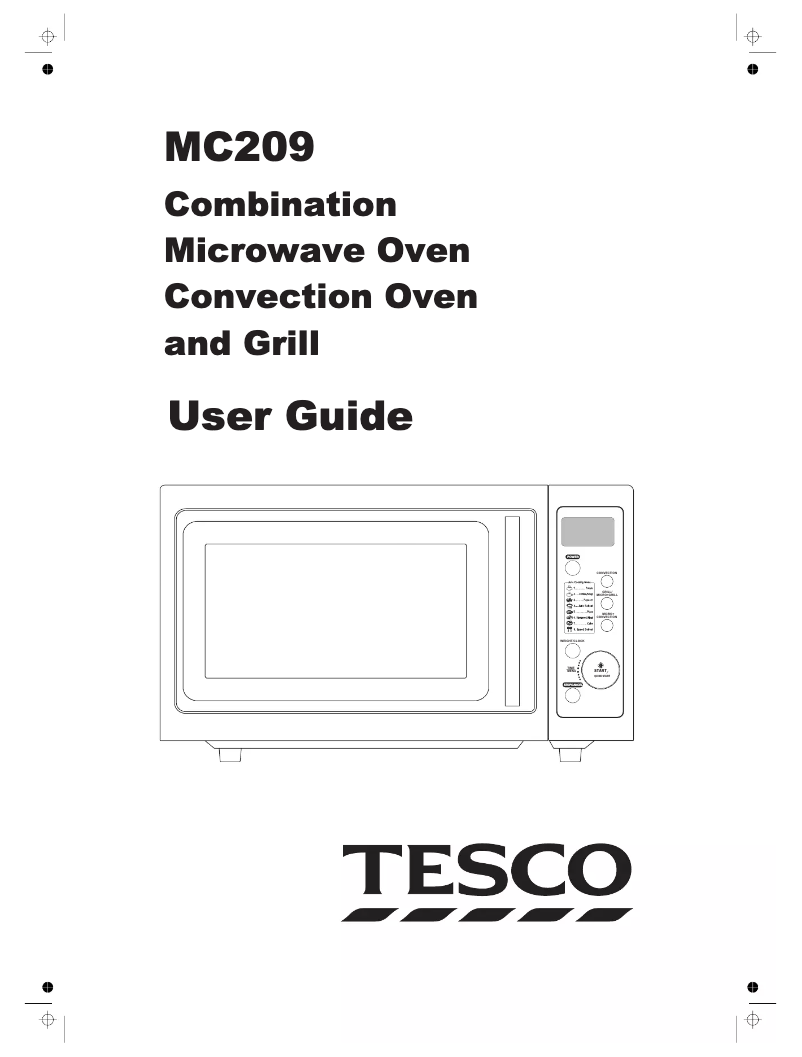First page image of the manual for MC209