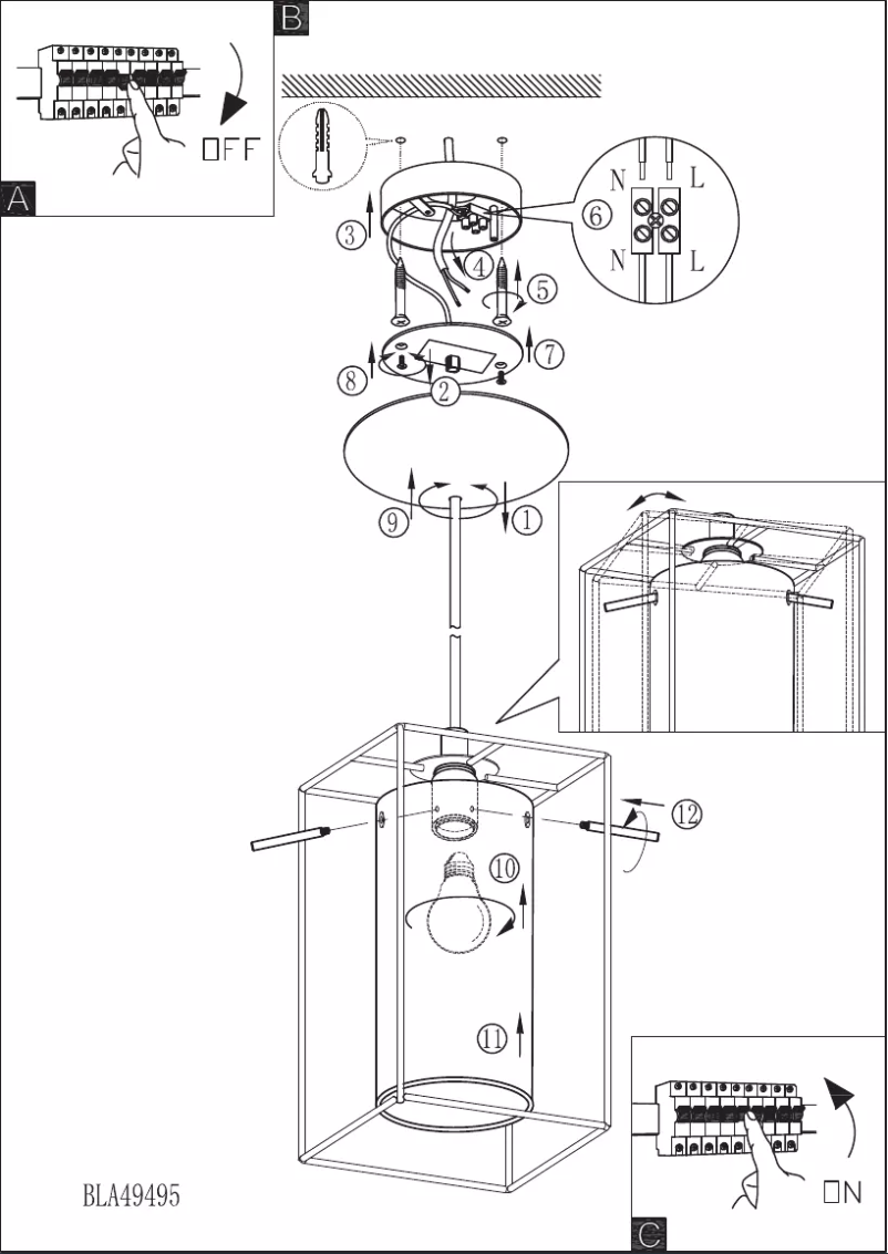 First page image of the manual for Loncino