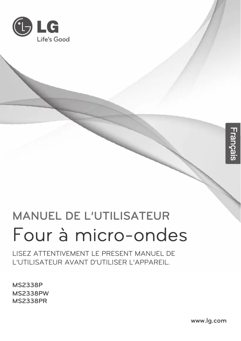 First page image of the manual for MS2338PW