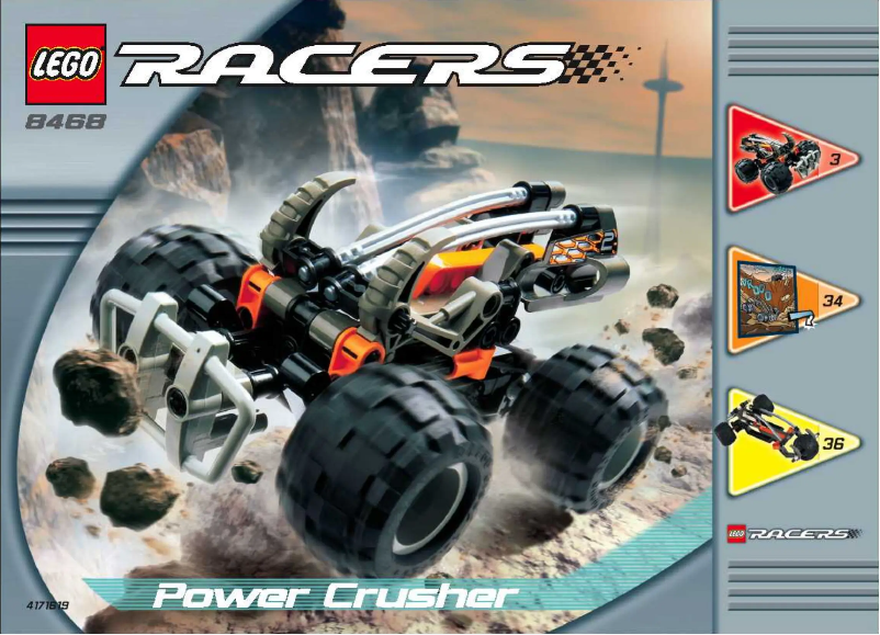 First page image of the manual for Power Crusher