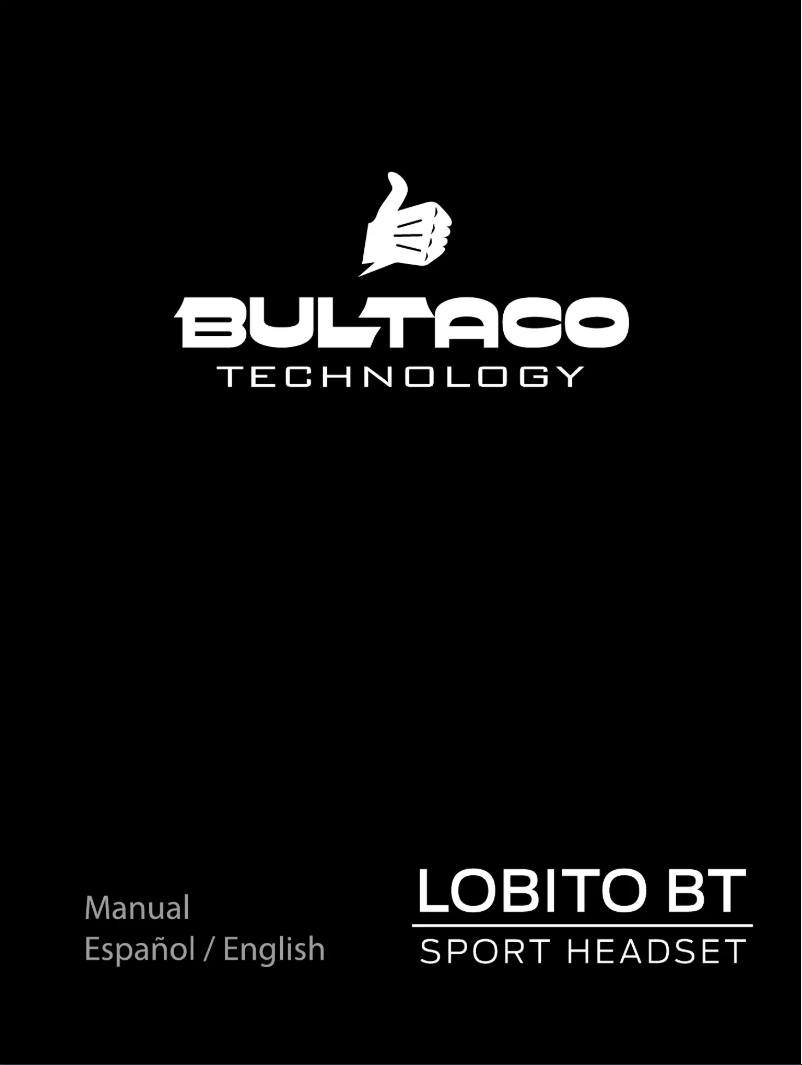 First page image of the manual for Lobito BT Sport