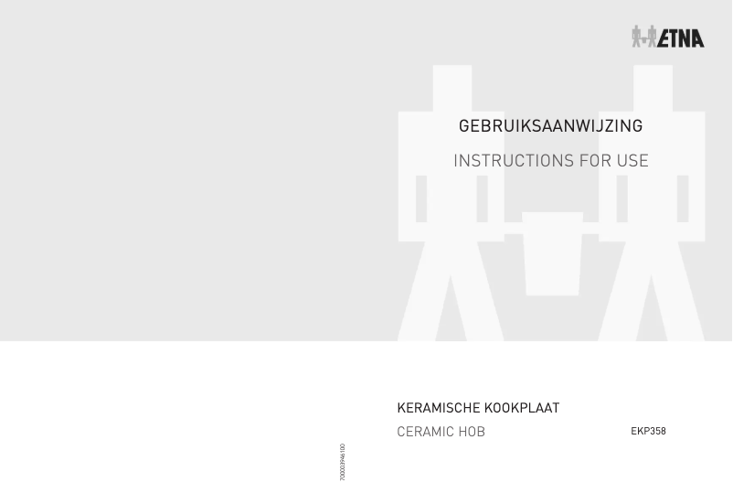 First page image of the manual for EKP358