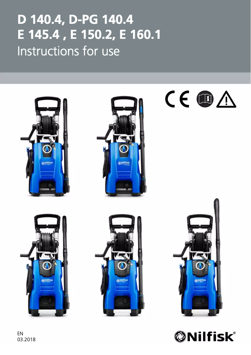 First page image of the manual for E 150.2-10 PH X-TRA