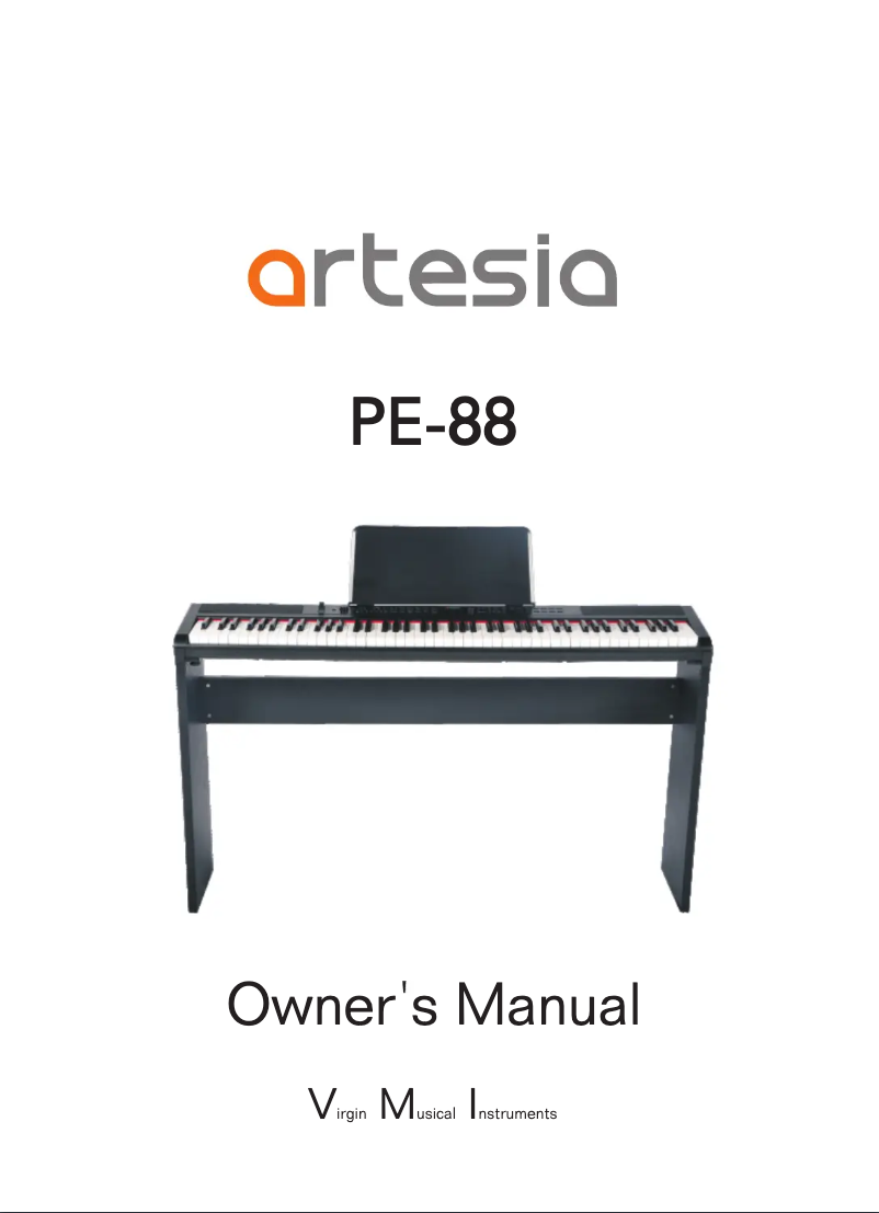 Image de la première page du manuel de l'appareil PE-88